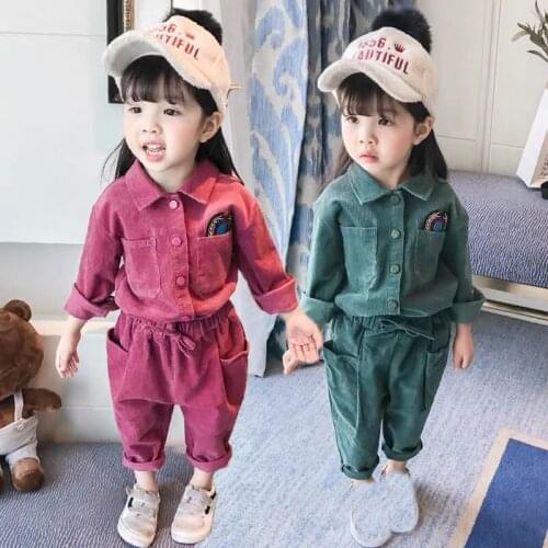 Boys Girls Jacket+ Pants 2PCS Clothing Set Kids High Quality Tracksuit Teenage Outdoor Jogging Suit Children Sports Clothes