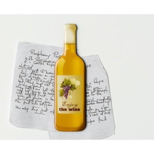 Refrigerator Magneti-White Wine decorative objects Декоративные элементы Objetos decorativos