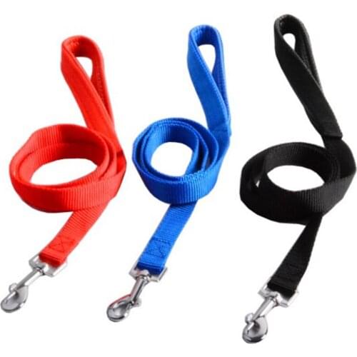 1 Pcs Pet dog leash nylon Leash for dogs 3 Colors Walking Training Leash Cats Dogs Harness Collars Leash Strap Belt Supplies