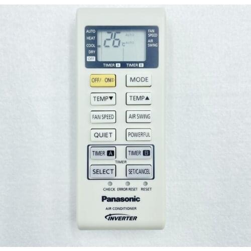 Original Remote Control A75C3755 A75C4070 FOR PANASONIC CS-RE9PKE CS-RE12PKE CS-RE15PKE CS-RE9NKR CS-RE12NKR AIR Conditioner
