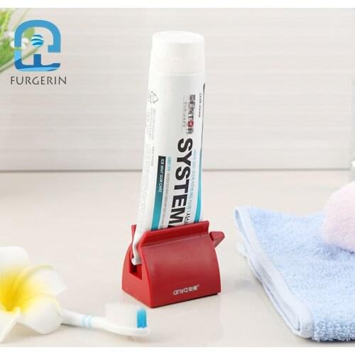 FURGERIN Rolling Tooth Paste Squeezer Toothpaste Dispenser Tube squeezer multifunction toothpaste dispenser tube wringer Plastic