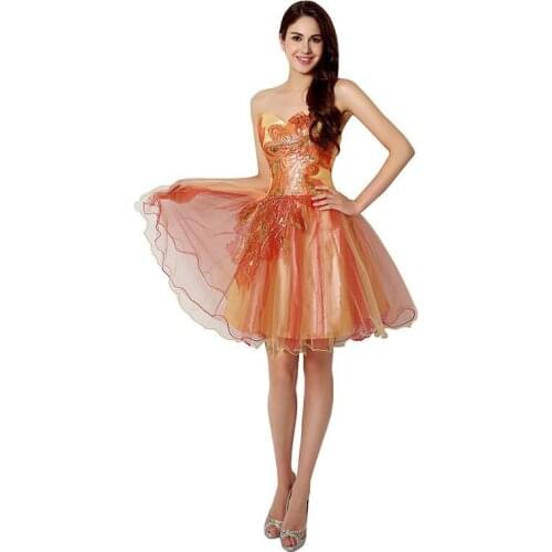 Sexy A-Line Cocktail Dress Sweetheart Short Length With Draped Sequins Beading Ruched Sleeveless Homecoming Dresses Tulle 016