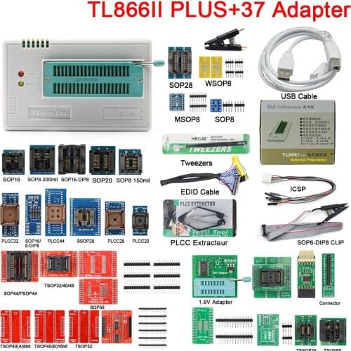 NAND ProMan Professional Programmer TL866 PLUS Programmer+TSOP48 Adapter+TSOP56 Adapter Copy Nand NOR Flash Chip Data Recovery