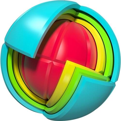 QIYI Simple Introduction to Wisdom Ball Adult Childrens Toys Leisure Puzzle Exercise Brain Gift