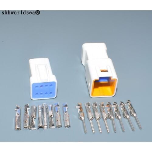 Shhworldsea 8 Pin/Way 0.7mm Male And Female Automotive Connector Plug Housing For JST 08R-JWPF-VSLE-D 08T-JWPF-VSLE-D