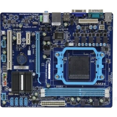 Gigabyte GA-M68MT-S2 GA-M68MT-S2P used Desktop Motherboard 630A Socket AM3 DDR3 8G M68MT-S2 M68MT-S2P USB2.0 VGA motherboard