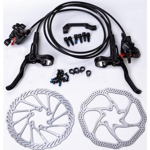 SHIMAN0 MT200 Brake bicycle MTB Bike Hydraulic Disc Brake Set clamp mountain bike Brake M315 Updated w/n G3 HS1 RT56 RT3