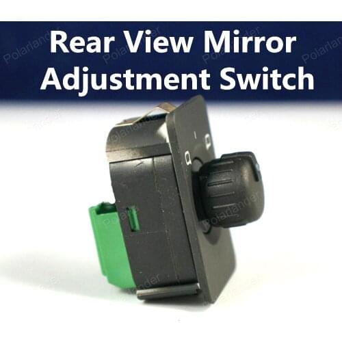Polarlander Car Side View Mirror Adjust Knob for A/udi A6 C5 Rear View Mirror Adjustment Switch 4B1959551b 4B0959551b