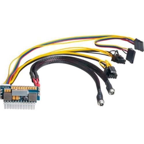 450W 24Pin 12V DC Input Peak 450W Output Realan Mini ITX Pico PSU DC ATX PC Switch DC-DC ATX Power Supply For Computer