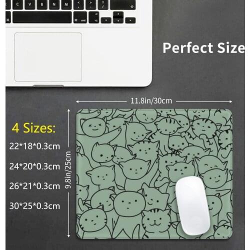 Cat Army Mouse Pad DIY Print Crazy Cat Lady Cut Cat Adorable Cat Cat Army