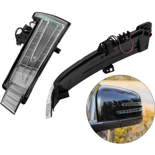 LEEPEE Car Rear View Mirror Indicators For Benz W221 W212 W204 W176 W246 X156 C204 C117 X117 LED Blinker Lamp Signal Lamps