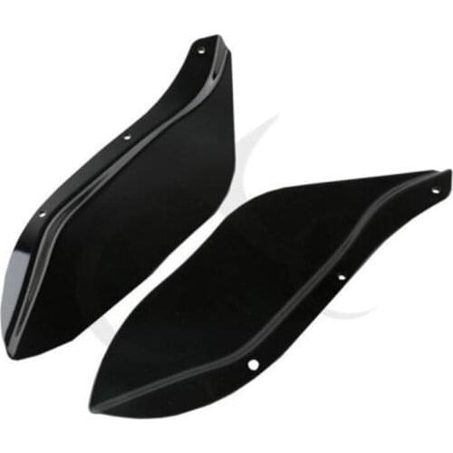 Motorcycle Side Wing Windshield Air Deflector For Harley Touring FLHR FLHT FLHX 1996-2013