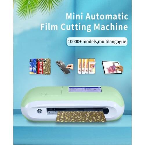 Curved Screen Hydrogel Film Laminating For Mobile Phone Posterior Screen Protectective Cutting Machine