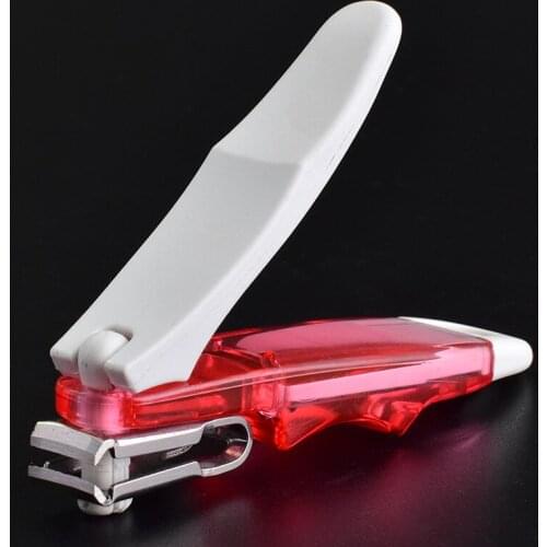 1PC Nail Clipper Plastic Nail Cutter Clippers Manicure Beauty Tool Pedicure Trimmer Finger Toe Scissors