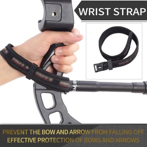 Bow wrist sling hunting shooting/1pcs Archery Braided Wrist Sling Strap for Compound bow accessories