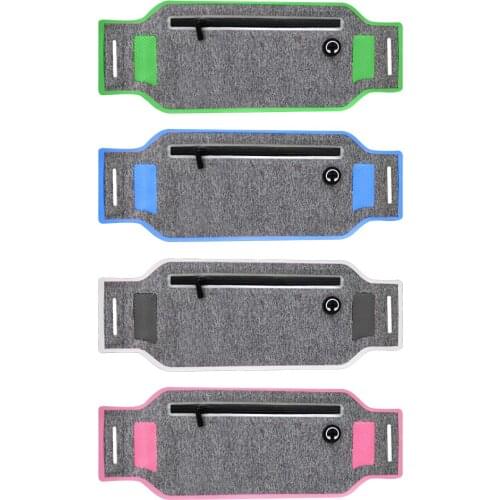 Fashion 1PCS Ultra-thin Waist Pouch Running Sport Sweatproof Sport Belt Pack Fits For Iphone 6 6s 7 Galaxy S5 S7 Honor 8
