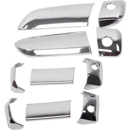 NEW-ABS Electroplating Handle Door Handle Cover Decoration for 2005-2015 Toyota Hiace/HIACE 2005-2015