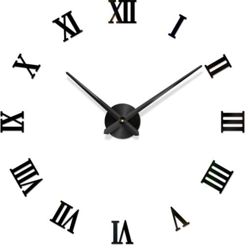 Special Offer 3D Big Acrylic Mirror Wall Clock Diy Quartz Watch Still Life Clocks Modern Home Decor Bedroom Living Room Stickers