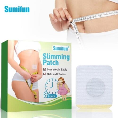 10pcs Sumifun Navel Plaster Losing Weight Cellulite Herbal Extract Slim Patch Fat Burning Slimming Products Body Belly Waist