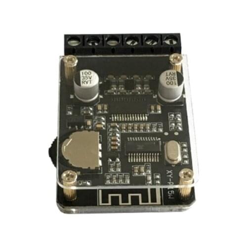 10W / 15W / 20W stereo Bluetooth power amplifier board 12V / 24V high power digital power amplifier module xy-p15w with shell