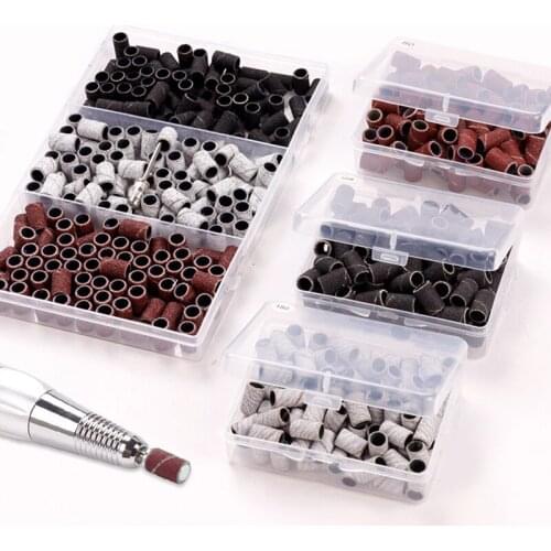 Nails Silver Holding Drill Bits Sanding Bands Manicure Nail Remover Sanding Cap