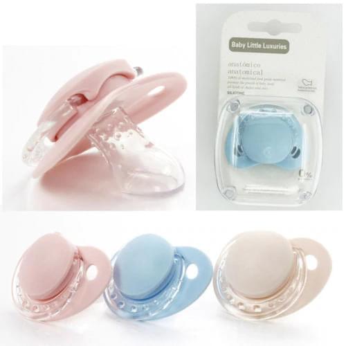 Newborn Infant Baby Boy Girl Silicone Dummy Nipples Pacifier Orthodontic Soother