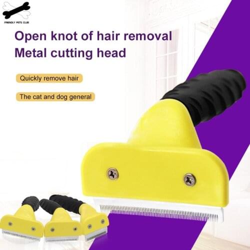 Pet Supplies Pet Comb Dog Grooming Knife Hair Removal Hair Removal Comb Pet Grooming Tools Cat Dog Comb