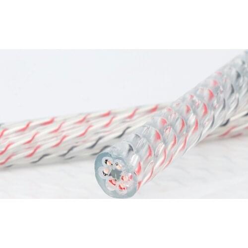 Valhalla Audio Silver Plated DIY Custom 6Cores Interconnect Cable Power Cord Speaker Cable