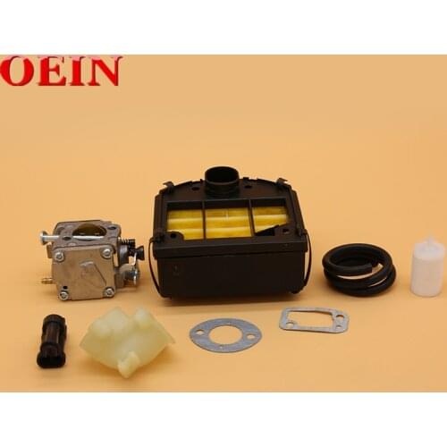 Carburetor Air Filter Assy Intake Manifold Fuel Filter Hose Gasket Fit For Husqvarna 268 272 XP Gasoline Chainsaw Spare Parts