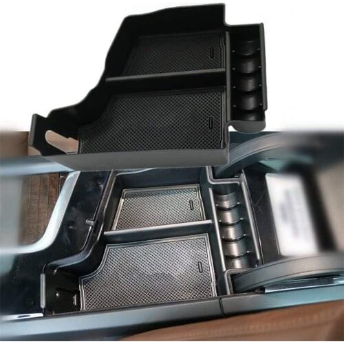 For Volvo XC90 V90 S90 2015-2018, For XC60 2018, ABS Plastic Front Row Central Armrest Storage Box