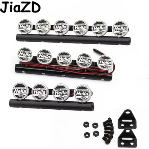 1PCS RC Car LED Roof Lamp Lights Bar for 1/10 RC Crawler Car Traxxas TRX-4 SCX10 90046 Recat MST body shell roof light