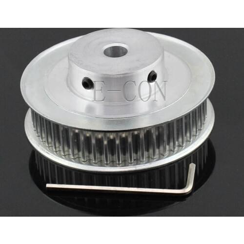 5pcs HTD5M48 Timing Pulley 48teeth Alumium Bore 6mm/6.35mm/8mm/10mm/12mm/12.7mm/14mm/15mm/17mm/20mm Teeth Width 16mm