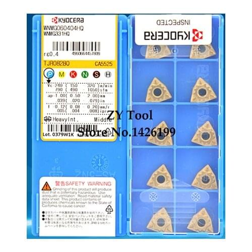 Free shopping! 10PCS WNMG060404-HQ CA5525 lathe cutting tools CNC blade alloy carbide cutting tool carbide inserts