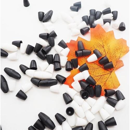 Chenkai 100 Pairs Breakaway Necklaces Plastic clasps For DIY Baby Necklace Jewelry Making Lobster Bracelets Hook Clasp 2 color