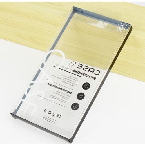 For iPhone 6s/7 Plus 5.5-inch Packaging PVC Package Box for iPhone 6s Plus /7 Plus phone Cases, Size:178*90*15mm 300pcs KJ-699