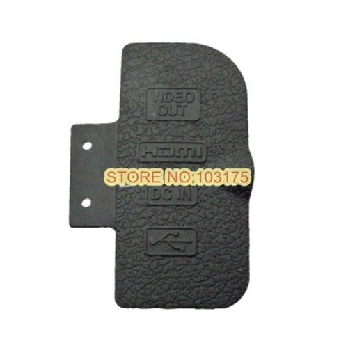New For Nikon D300 Video Out Cap HDMI DC IN Cover USB Rubber Repair Part