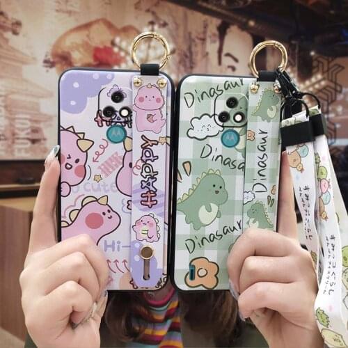 New Glitter Phone Case For MOTO E7 Silicone Fashion Design Anime For Man Anti-dust Shockproof