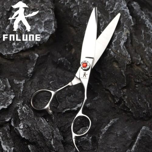 FnLune 6.0 9Cr18MoV Lancet Knife Fat Scissors Professional Hair Salon Scissors Cut Barber Haircut Shear Hairdressing Scissors