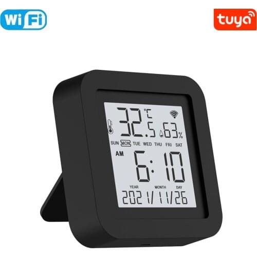 Tuya Wifi Smart IR Remote Control With Temperature And Humidity Sensor For Air Conditioner TV AC Works With Alexa,Google Home