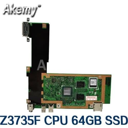 T100TAF Motherboard For Asus T100TAF Tablet Mainboard T100TAF Motherboard Test 100% OK Z3735F CPU 64GB SSD