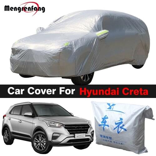 Outdoor Car Cover Anti-UV Sun Shade Rain Snow Protection SUV Cover Dustproof For Hyundai ix25 Creta Cantus