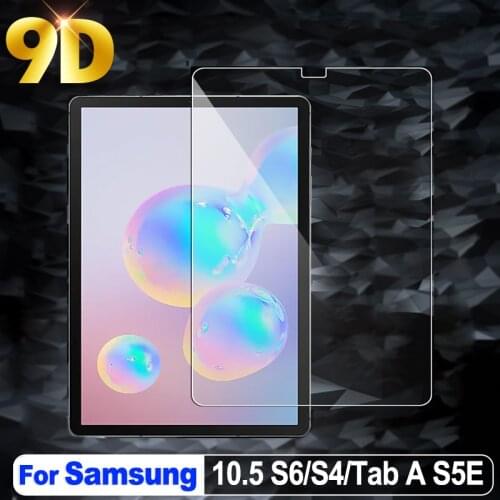 Protective glass For Samsung Galaxy Tab S6 T860 S5e 10.5 T720 Tempered Glass film For Galaxy Tab S4 10.5 2019 Screen Protector