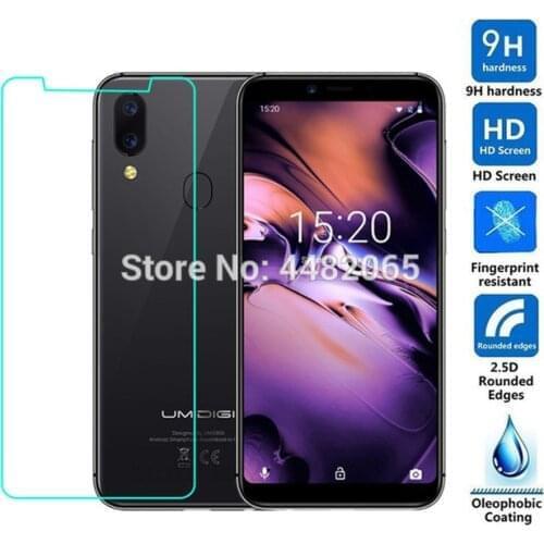 10pcs For Umidigi A3 Tempered Glass Protective Film 9H Explosion-proof Screen Protector For Umi A3 Pro 5.5" Guard Safety