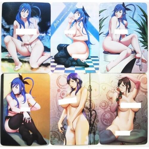 9pcs/set ACG Holy Girl Refraction Sexy Girls Toys Hobbies Hobby Collectibles Game Anime Collection Cards