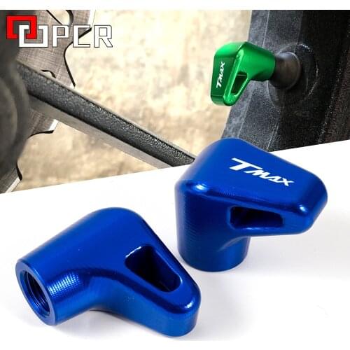 For YAMAHA TMAX T MAX 530 SX DX 500 Tech max 560 Motorcycle Accessories Tire Valve Air Port Stem Cover Cap Aluminum