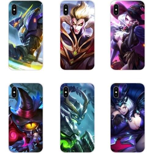 For Xiaomi Redmi Note 3 4 5 6 7 8 Pro Mi Max Mix 2 3 2S Pocophone F1 Accessories Phone Cases Covers Mobile Legends