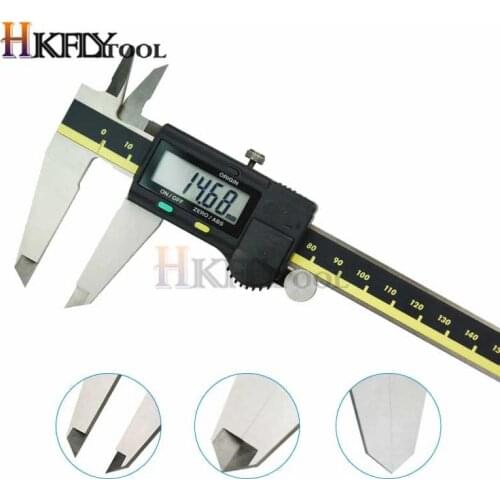 0-150mm 200mm 300mm Stainless steel Digital Caliper Origin mode electronic vernier caliper micrometer Digitaler Messschieber BOX