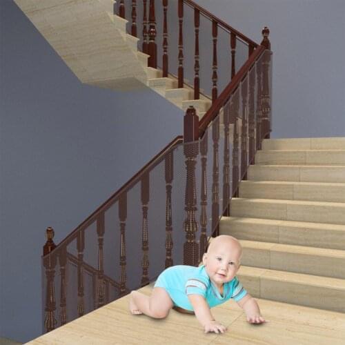 Baby Safety Fence Net Enfant Safe Protection Rail Balcony Stair Net Fence Thickening Security Gate Mesh Activity Gear Baby Care