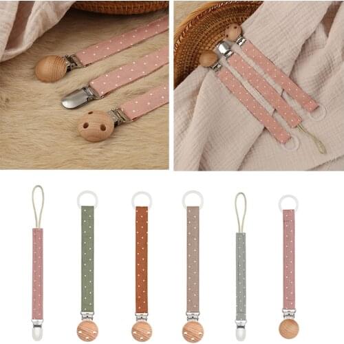 Baby Pacifier Chain Clip Soother Holder Nursing Teether Dummy Clip Nipple Holder