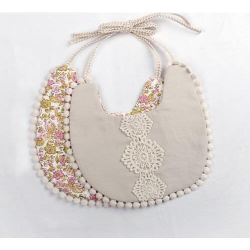 Baby Newborn Infant Burp Clothes Cotton Lace up Print Boys Girls Saliva Towel Feeding Cotton Bib Cute Bandana Scarf 26 Styles